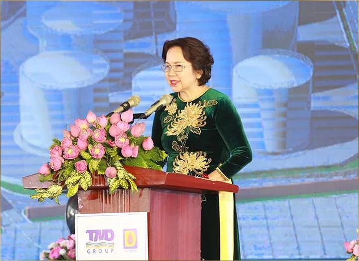Bà Chu Thị Thành - Chủ tịch Công ty Thiên Minh Đức. Ảnh: Nguyễn Phong 