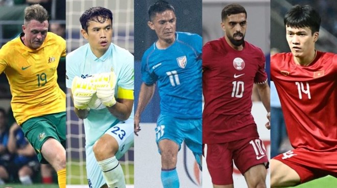 Tiền vệ Hoàng Đức xuất hiện trong bài đăng của AFC trước Asian Cup 2023