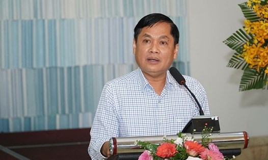 Phó Chủ tịch UBND TP Cần Thơ Nguyễn Văn Hồng phát biểu tại một sự kiện. Ảnh: TTXVN