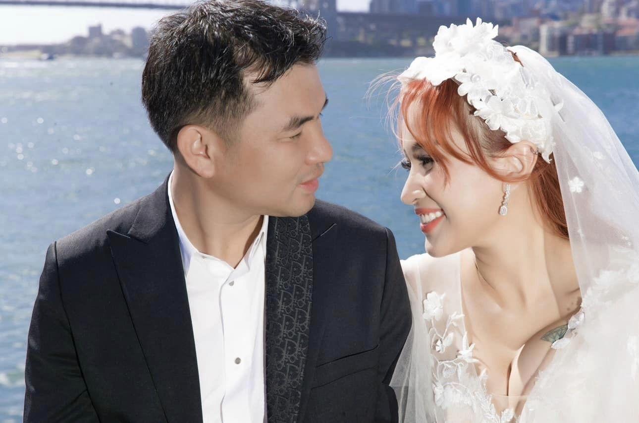 Vân Hugo kết hôn với chồng doanh nhân. Ảnh: Facebook nhân vật