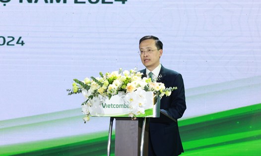 Phó Thống đốc Ngân hàng Nhà nước Phạm Quang Dũng phát biểu chỉ đạo. Ảnh VCB. 