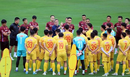 Đội tuyển Việt Nam chuẩn bị kỹ lưỡng cho Asian Cup. Ảnh: VFF