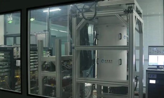 Siêu máy tính lượng tử thế hệ thứ 3 "Origin Wukong" của Trung Quốc. Ảnh chụp màn hình CCTV