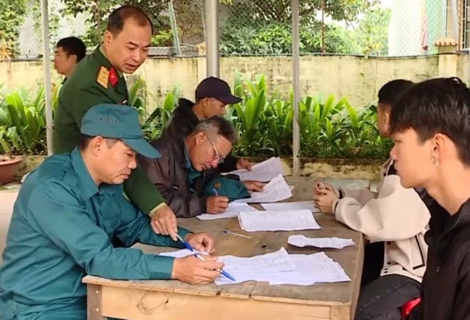 Một huyện ở Ninh Bình phạt 77 trường hợp gần 2,3 tỉ đồng vì trốn nghĩa vụ quân sự