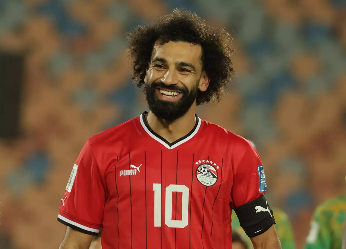Mohamed Salah đang rất quyết tâm vô địch AFCON cùng Ai Cập.  Ảnh: AFP 