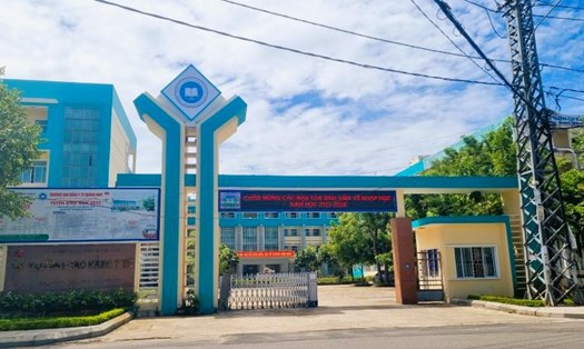 Trường Cao đẳng Y tế (CĐYT) Quảng Nam. Ảnh Hoàng Bin