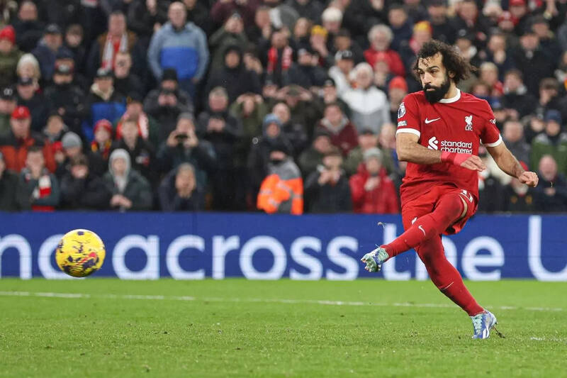 Salah vẫn duy trì phong độ ấn tượng ở mùa giải năm nay.  Ảnh: AFP 