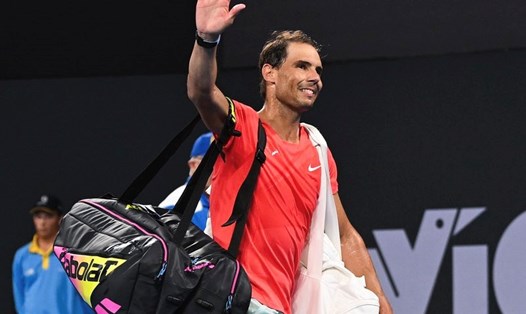 Rafael Nadal sẽ vắng giải Grand Slam đầu tiên trong năm 2024. Ảnh: Rafa Nadal