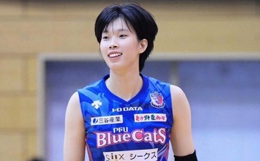 Trần Thị Thanh Thuý lọt top 3 đề cử danh hiệu nữ vận động viên của năm. Ảnh: PFU Blue Cats