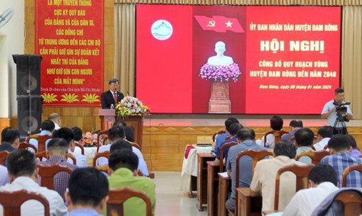 Quy hoạch vùng huyện Đam Rông đến năm 2040 là tiền đề để địa phương đưa kinh tế - xã hội địa phương ngày càng phát triển. Ảnh: Bảo Lâm
