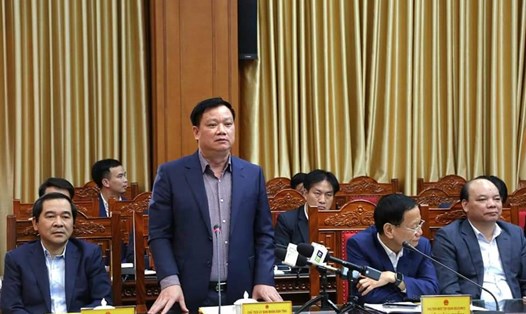 Ông Nguyễn Khắc Thận, Chủ tịch UBND tỉnh Thái Bình là Trưởng Ban chỉ đạo thực hiện dự án. Ảnh: Nam Hồng