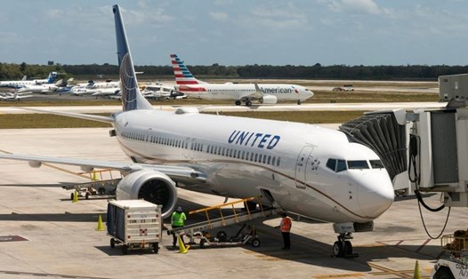 Một chiếc Boeing 737 của United Airlines. Ảnh: United Airlines