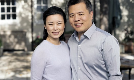 Vợ chồng tỉ phú Trung Quốc Tianqiao Chen và Chrissy Luo. Ảnh: Philanthropy