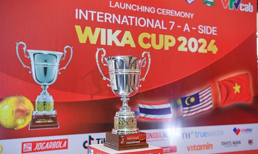 Giải bóng đá 7 người quốc tế - Cúp Wika 2024 chuẩn bị khởi tranh ở Hà Nội. Ảnh: VietFootball