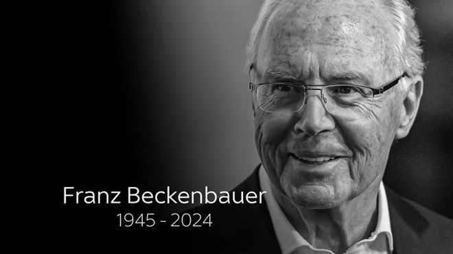 VFF gửi thư chia buồn trước sự ra đi của huyền thoại bóng đá Beckenbauer