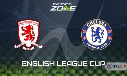 Đây mới là lần đầu tiên Middlesbrough và Chelsea gặp nhau tại Carabao Cup. Ảnh: Stats Zone