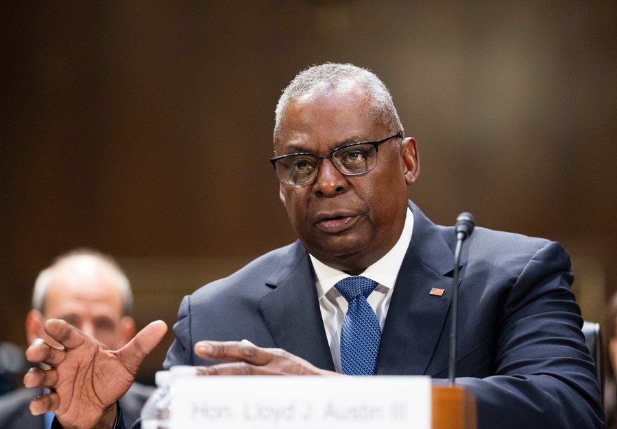 Bộ trưởng Quốc phòng Mỹ Lloyd Austin. Ảnh: Xinhua