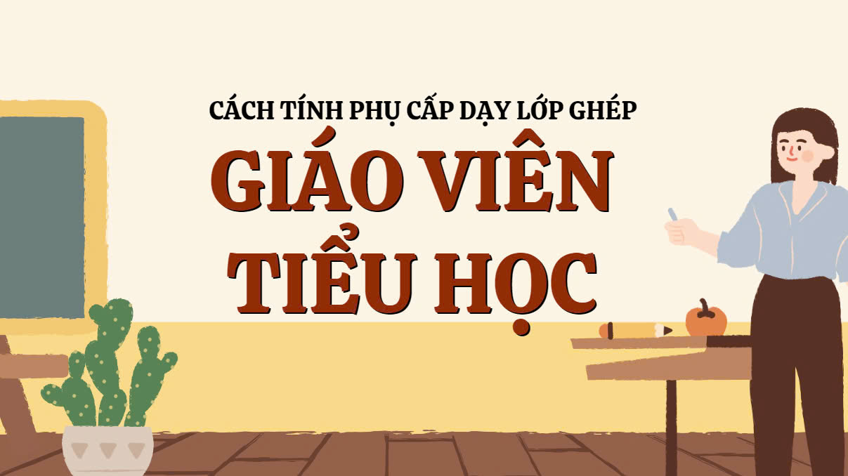 How to calculate allowance for teaching combined classes of primary school teachers