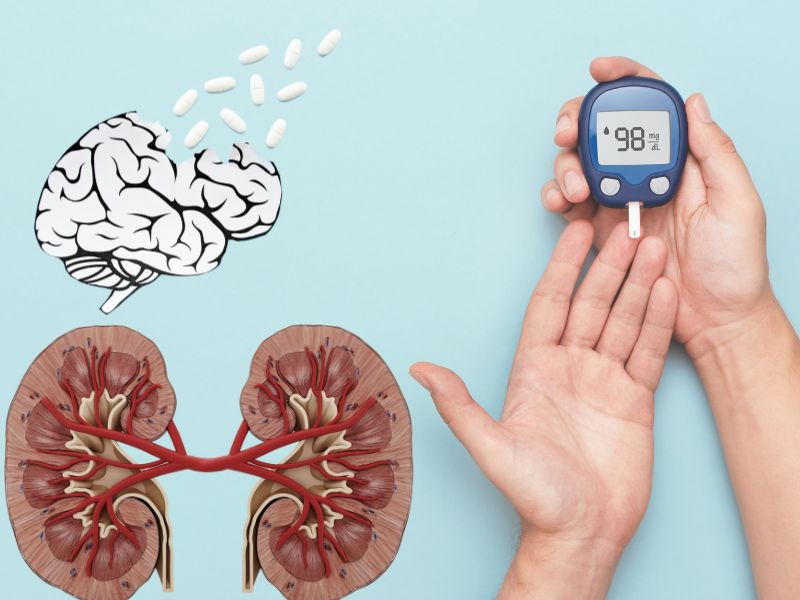 People with high blood sugar will have health risks. Graphics: Ha May