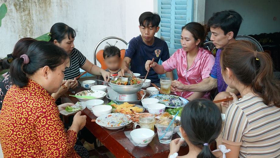 Đời sống đồng bào Khmer Sóc Trăng ngày càng khởi sắc nhờ sự chăm lo của Đảng, Nhà nước, chính quyền địa phương. Ảnh: Phương Anh