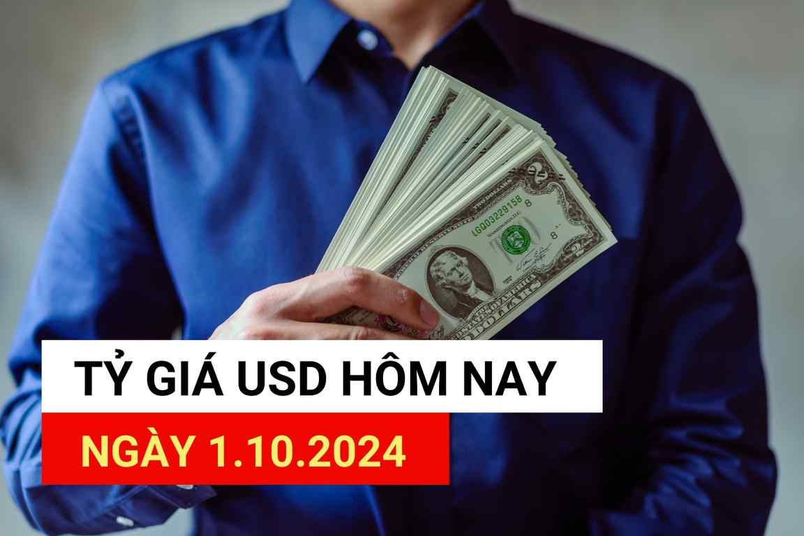 USD exchange rate today 1.10.2024.