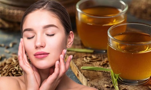 Nước cây thì là chứa đầy đủ các chất dinh dưỡng thiết yếu và rất lợi ích cho sức khỏe, đặc biệt là đối với làn da. Đồ hoạ: Thiện Nhân