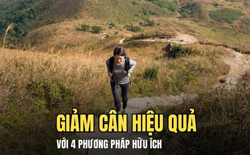 4 useful methods to help lose weight effectively. Graphics: Hoai Lan