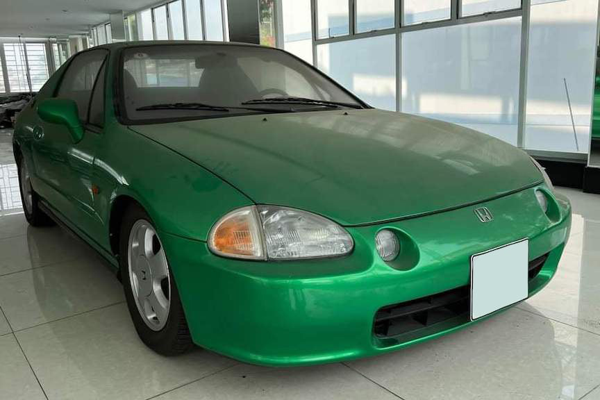 Close-up of the super rare Honda CR-X del Sol in Vietnam. Photo: Supercar In VietNam