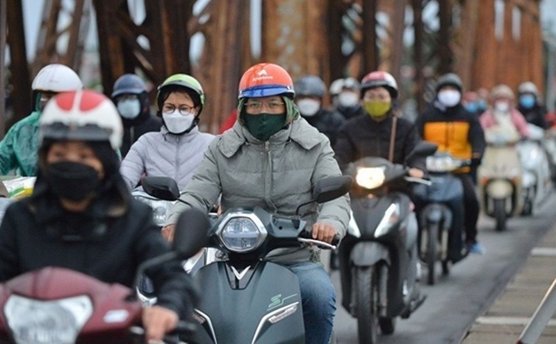 Hanoi weather is cold
