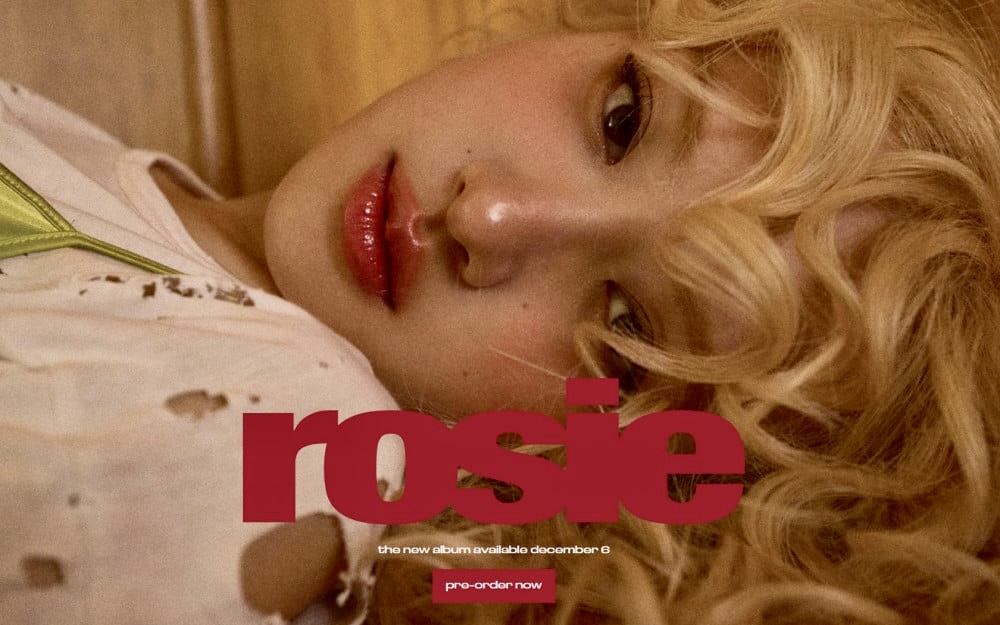 Rose (Blackpink) announced the release of the full album "Rosie". Photo: Instagram
