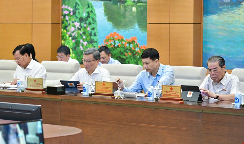 Cac dai bieu du phien hop. Anh: Pham Thang