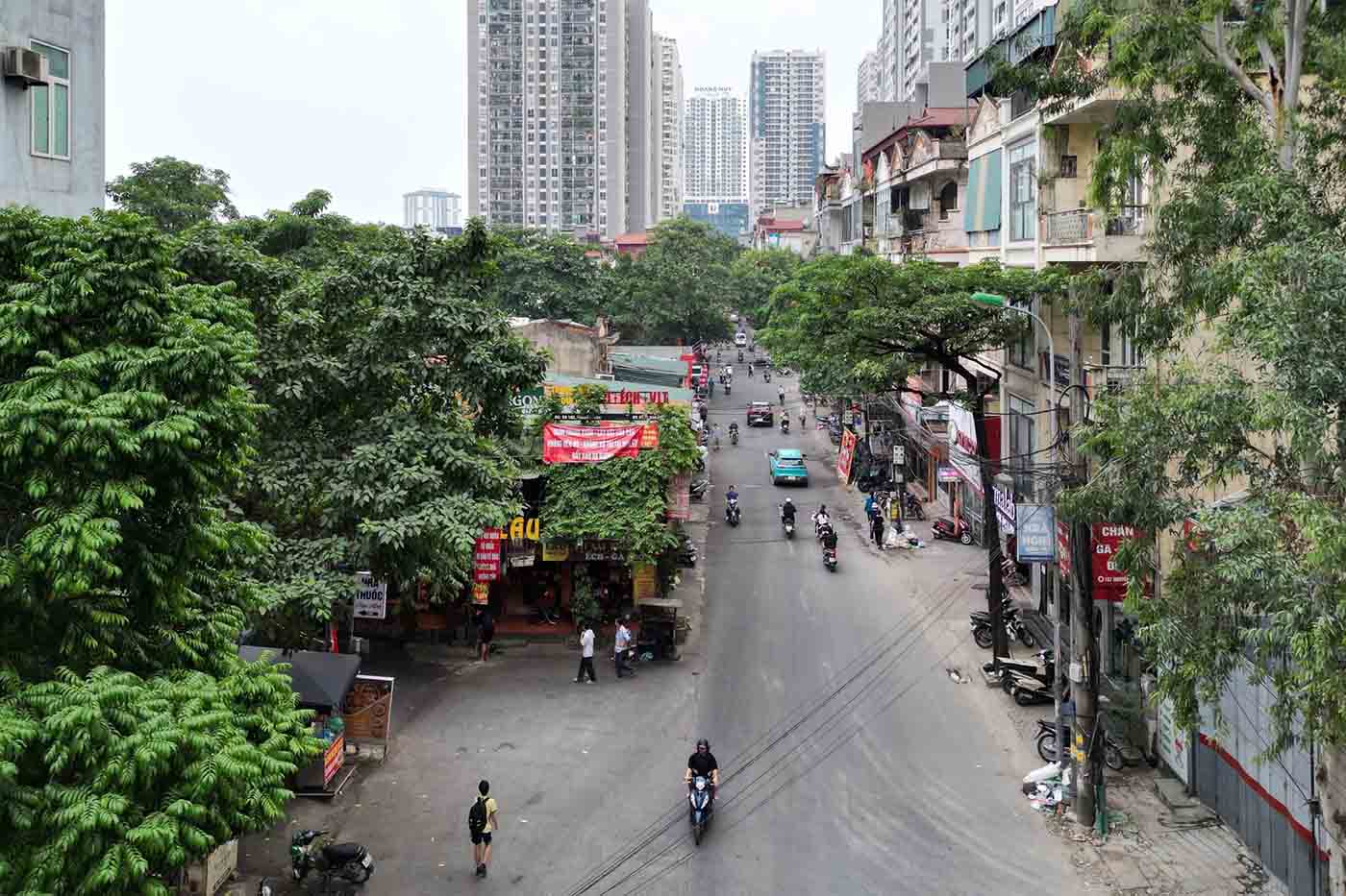 Duong Nguyen Tuan sau khi hoan thanh mo rong giup giai toa a. Anh: Huu Chanh