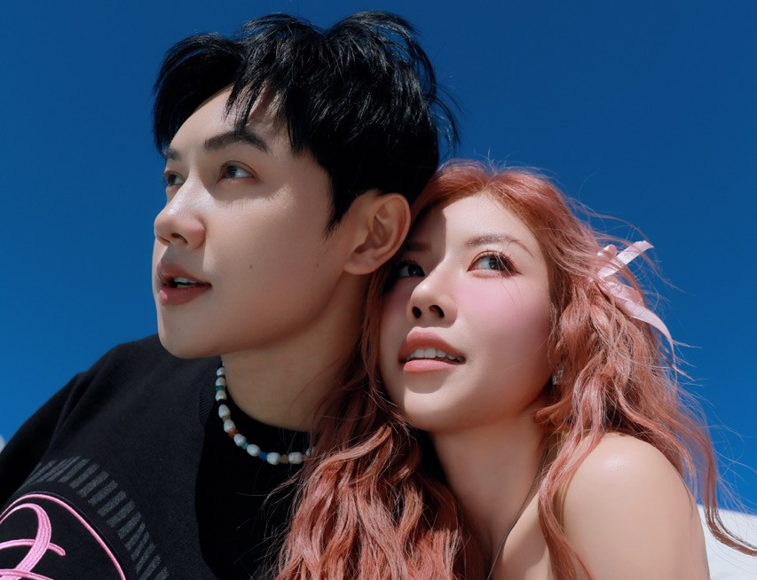 Trang Phap and JSOL join the new MV. Photo: NSCC.