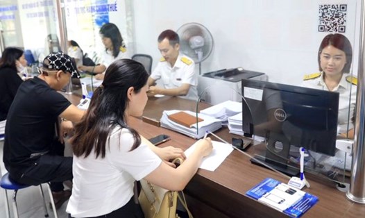 Ngành Thuế đẩy mạnh ứng dụng công nghệ thông tin vào công tác thanh tra, kiểm tra chống thất thu thuế. Ảnh: Tổng cục Thuế