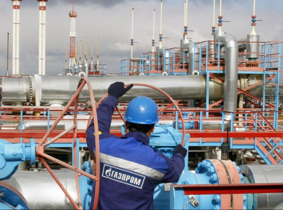 Hệ thống đường ống dẫn khí đốt Nga. Ảnh: Gazprom