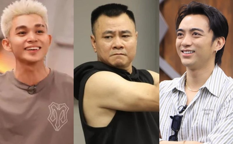 Jun Phạm, Tự Long, Soobin Hoàng Sơn tại Anh trai vượt ngàn chông gai. Ảnh: Nhà sản xuất