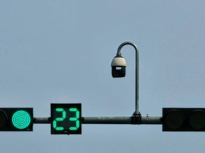 More than 4,000 traffic violations in Thai Nguyen were detected by camera. Photo: Huu Chanh.