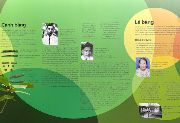 Mot goc trung bay chuyen de “Bang oi…!” tai Di tich lich su Nha tu Hoa Lo, Anh: Thuy Dung