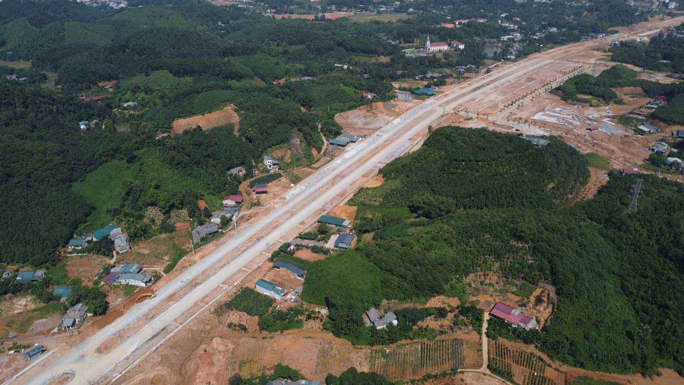 Tuyến đường có tổng số vốn đầu tư gần 300 tỉ đồng. Ảnh: Trần Bùi