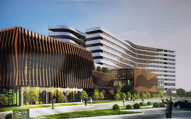 The 1,200-bed Ca Mau General Hospital project is disbursing slowly. Photo: Nhat Ho