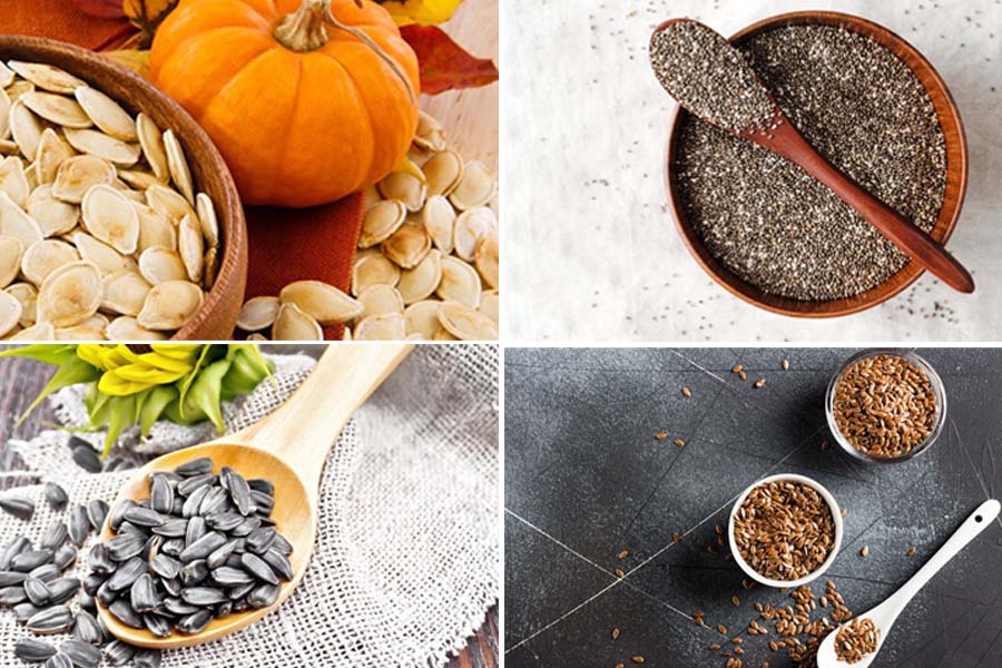 Nuts that help increase iron levels in the body. Graphics: Ngoc Thuy