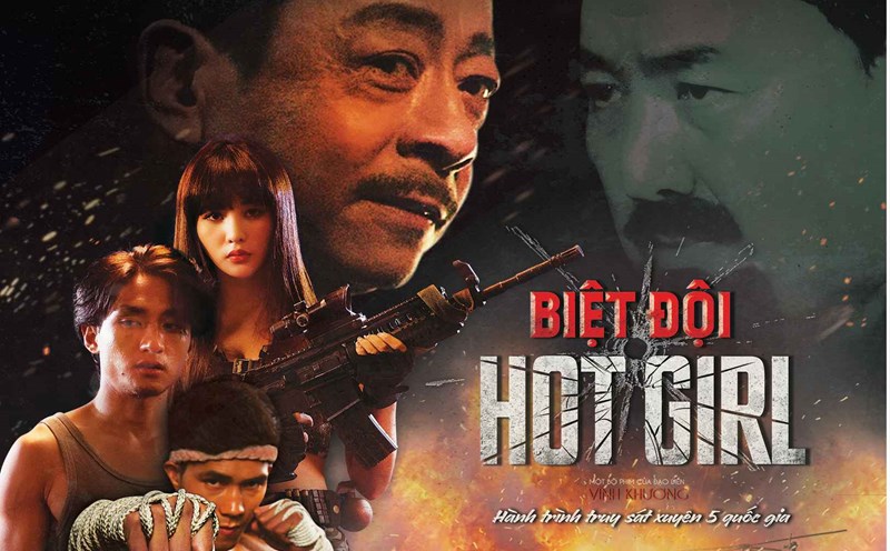 People's Artist Hoang Dung plays in the movie "Hotgirl Squad". Photo: Producer.