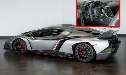 Siêu xe Lamborghini Veneno Coupe 2014 chỉ được sản xuất giới hạn 3 chiếc. Ảnh: Lamborghini
