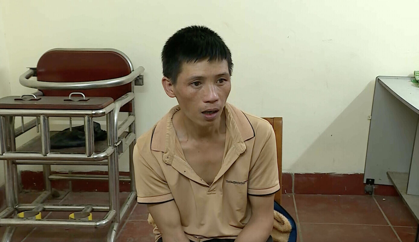 Wanted subject Lo Van Huong (born in 1988, residing in Muong E commune, Thuan Chau district, Son La province). Photo: Minh Phuong