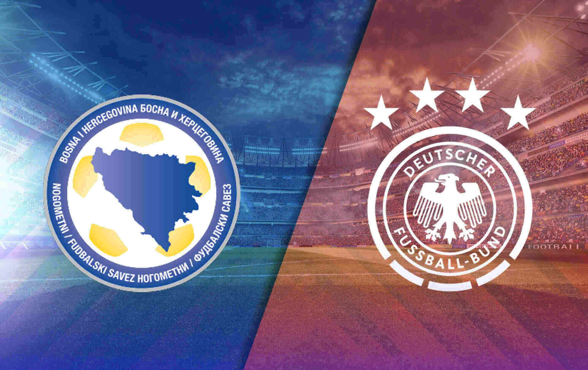 Bosnia & Herzegovina gặp Đức tại Nations League.  Ảnh: Khel Now