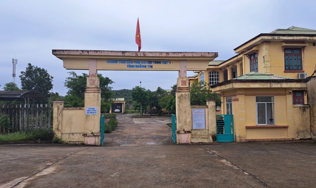 Trung tâm Bảo trợ xã hội tổng hợp 1 tỉnh Quảng Trị. Ảnh: H.Thơ.