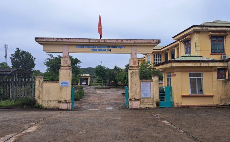 Trung tâm Bảo trợ xã hội tổng hợp 1 tỉnh Quảng Trị. Ảnh: H.Thơ.