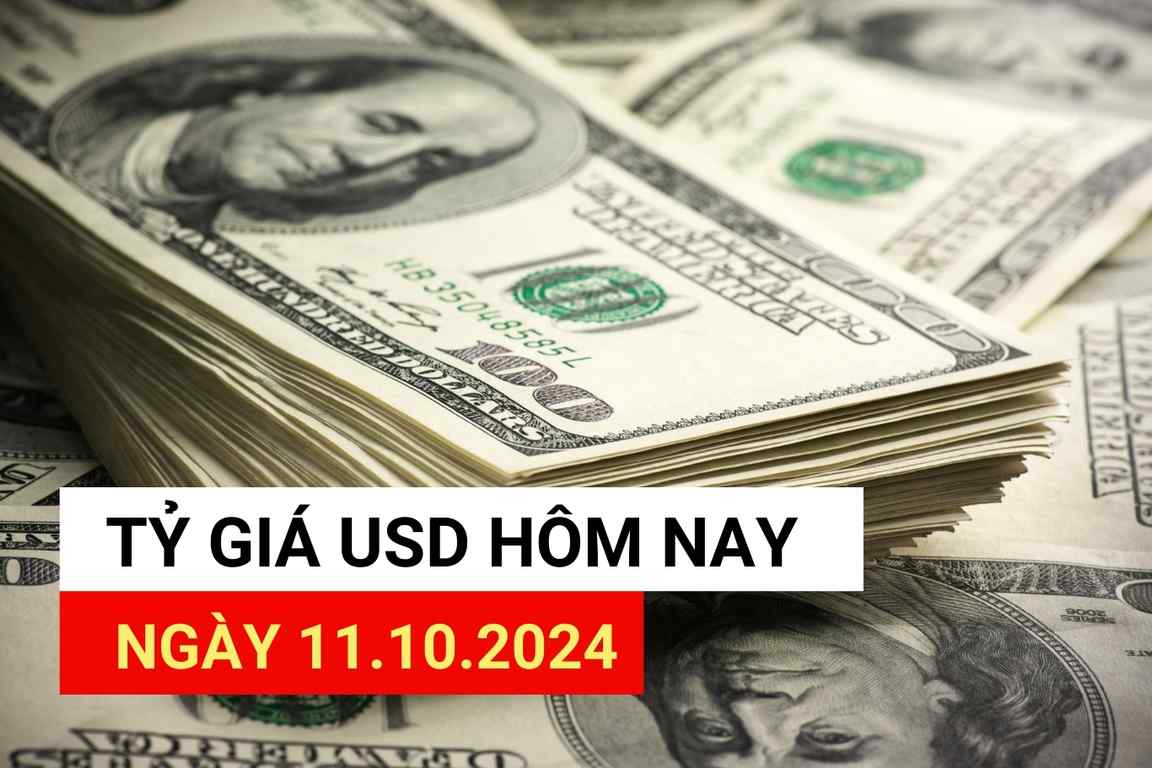 USD exchange rate today 10/11/2024.