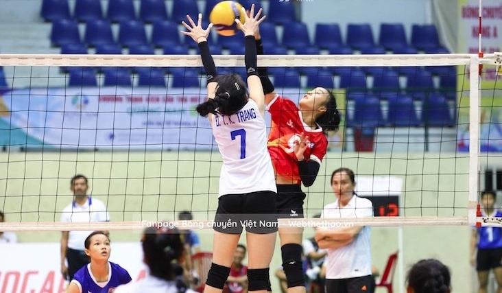 The final round of the A-class volleyball tournament starts from October 10 to October 19. Photo: VFV