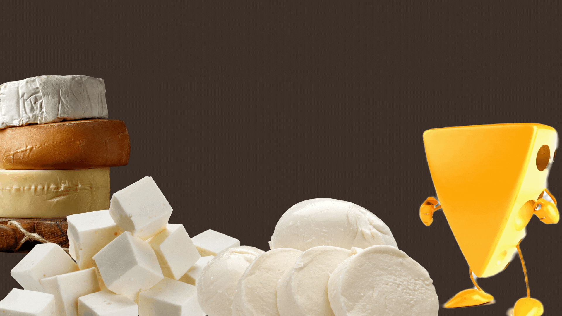 Loại phô mai chứa canxi tốt cho xương khớp người cao tuổi.
